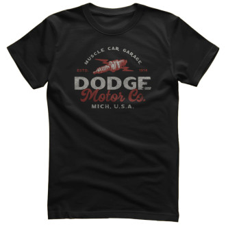 AMERICAN CARS - Tričko pánské American Cars Dodge Motor Company T-shirt