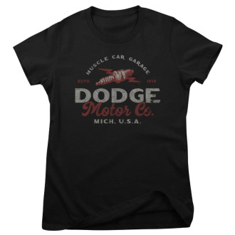 AMERICAN CARS - Dámské tričko American Cars Dodge Motor Company Girly Tee