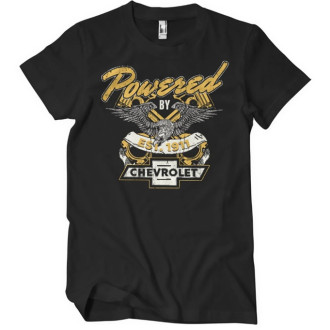 AMERICAN CARS - Tričko pánské American Cars Powered By Chevrolet T-shirt