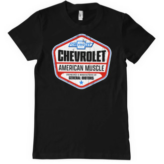 AMERICAN CARS - Tričko pánské American Cars Chevrolet American Muscle T-Shirt