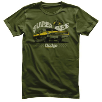 AMERICAN CARS - Tričko pánské American Cars Dodge Super Bee T-shirt