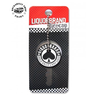 LIQUOR BRAND - Přívěsek /obal na klíče Liquor Brand Spade