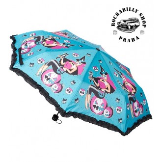 SOURPUSS - Deštník Sourpuss Clothing Witchy Lady Umbrella
