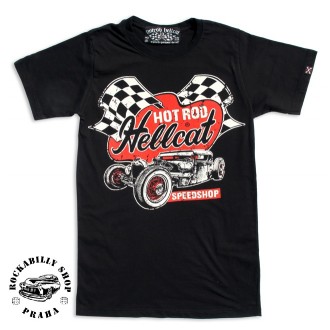 HOTROD HELLCAT - Pánské tričko Hotrod Hellcat Speedshop