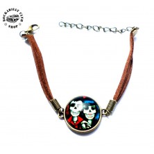 Kožený náramek Rocka Bracelet Lovers