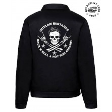 Pánská bunda Outlaw Bastards Skull Jacket
