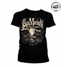 Dámské tričko Gas Monkey Garage Wrench Label