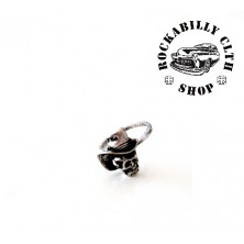 Prsten stříbrný Rocka Cowboyskull Silver