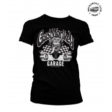 Dámské tričko Gas Monkey Garage Burning Wheels