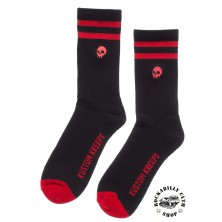 Pánské ponožky Kustom Kreeps Skull Embroidered Socks