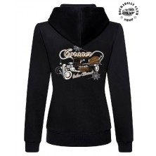 Dámská mikina Outlaw Bastards Hot Rod Coroner Hoodie Zipper