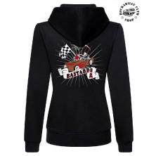 Dámská mikina Outlaw Bastards Coffin Rider Hoodie Zipper