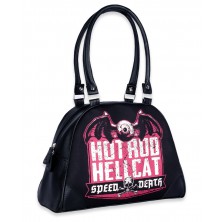 Dámská taška kabelka retro rockabilly pin-up Hotrod Hellcat Speed Death