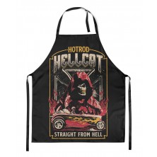 Kuchyňská zástěra Hotrod Hellcat Straight From Hell