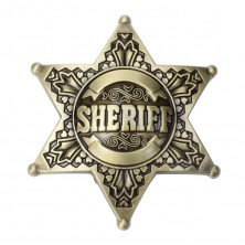 Přezka na pásek Rocka Sheriff Gold
