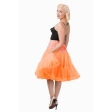 Spodnička dámská retro rockabilly pin-up Banned Walkabout Petticoat Orange