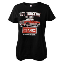 Dámské tričko American Cars GMC - Get Truckin Girly Tee