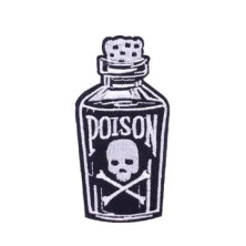 Nášivka horror Rocka Poison