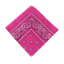 Šátek bandana růžový Rocka Oldschool Pink White Pattern