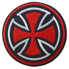 Nášivka kříž Rocka Cross Red