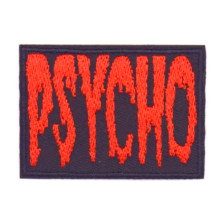 Nášivka horror Rocka Psycho Red