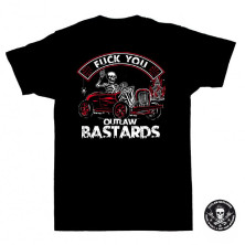 Tričko pánské Outlaw Bastards Fuck You
