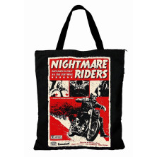 Dámská taška retro rockabilly pin-up Liquor Brand Nightmare Riders