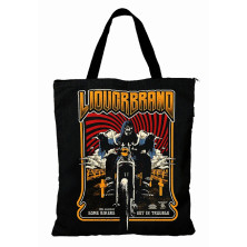 Dámská taška retro rockabilly pin-up Liquor Brand Reaper