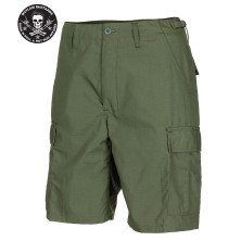 Kraťasy pánské Outlaw Bastards Rip Stop Skull Green