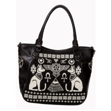 Dámská taška kabelka retro rockabilly pin-up Banned Black Anubis Bag