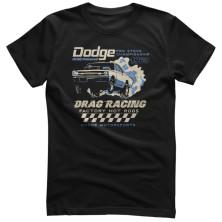 Tričko pánské American Cars Dodge Factory Hot Rods T-shirt